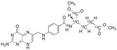 Dehydro Folic Acid 1,5-Dimethyl Ester-13C5,15N