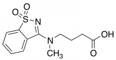 4-[(1,1-Dioxo-1,2-benzothiazol-3-yl)(methyl)amino]butanoic Acid