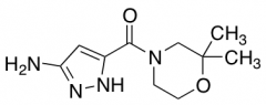 5-(2,2-dimethylmorpholine-4-carbonyl)-1H-pyrazol-3-amine