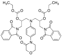 Diethyl (((4-(3-Oxomorpholino)phenyl)azanediyl)bis(1-(1,3-dioxoisoindolin-2-yl)propane-3,2