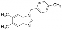 5,6-dimethyl-1-[(4-methylphenyl)methyl]-1H-1,3-benzodiazole