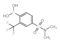 4-(N,N-Dimethylsulfamoyl)-2-trifluoromethylphenylboronic acid