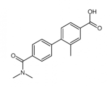 4-[4-(N,N-Dimethylaminocarbonyl)phenyl]-3-methylbenzoic acid