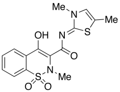 [N(Z)]-N-(3,5-Dimethyl-2(3H)-thiazolylidene)-4-hydroxy-2-methyl-2H-1,2-benzothiazine-3-car