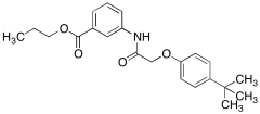 3-[[2-[4-(1,1-Dimethylethyl)phenoxy]acetyl]amino]benzoic Acid, Propyl Ester