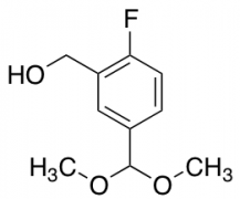 [5-(dimethoxymethyl)-2-fluorophenyl]methanol