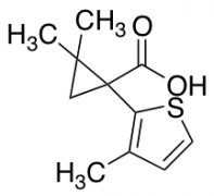 2,2-dimethyl-1-(3-methyl-2-thienyl)cyclopropanecarboxylic Acid