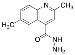 2,6-dimethylquinoline-4-carbohydrazide
