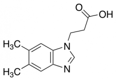 3-(5,6-dimethyl-1H-benzimidazol-1-yl)propanoic Acid