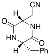 (2S-cis)-3,6-Dioxo-5-(phenylmethyl)-2-piperazineacetonitrile