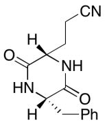 (2S,5S)-3,6-Dioxo-5-(phenylmethyl)-2-piperazinepropanenitrile