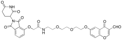 2-((2-(2,6-Dioxopiperidin-3-yl)-1,3-dioxoisoindolin-4-yl)oxy)-N-(2-(2-(2-((3-formyl-4-oxo-
