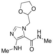 1-(1,3-Dioxolan-2-ylmethyl)-N-methyl-4-(methylamino)-1H-imidazole-5-carboxamide