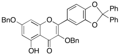 2-(2,2-Diphenyl-1,3-benzodioxol-5-yl)-5-hydroxy-3,7-bis(phenylmethoxy)-4H-1-benzopyran-4-o