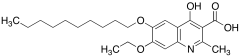 6-(Decyloxy)-7-ethoxy-4-hydroxy-2-methylquinoline-3-carboxylic Acid