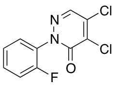 4,5-Dichloro-2-(2-fluorophenyl)-2,3-dihydropyridazin-3-one