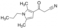 3-(2,5-dimethyl-1-propyl-1H-pyrrol-3-yl)-3-oxopropanenitrile