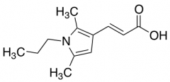 3-(2,5-dimethyl-1-propyl-1H-pyrrol-3-yl)prop-2-enoic Acid