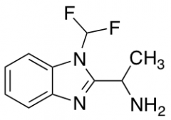 1-[1-(difluoromethyl)-1H-1,3-benzodiazol-2-yl]ethan-1-amine