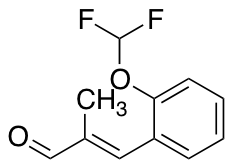 3-[2-(difluoromethoxy)phenyl]-2-methylprop-2-enal