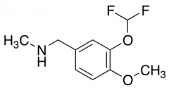 {[3-(difluoromethoxy)-4-methoxyphenyl]methyl}(methyl)amine