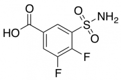 3,4-Difluoro-5-sulfamoylbenzoic acid