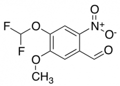 4-(Difluoromethoxy)-5-methoxy-2-nitrobenzaldehyde