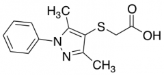 2-[(3,5-Dimethyl-1-phenyl-1H-pyrazol-4-yl)sulfanyl]acetic Acid