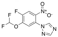 1-[5-(Difluoromethoxy)-4-fluoro-2-nitrophenyl]-1H-1,2,4-triazole