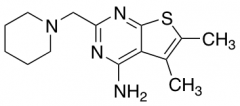 5,6-Dimethyl-2-(piperidin-1-ylmethyl)thieno[2,3-d]pyrimidin-4-amine