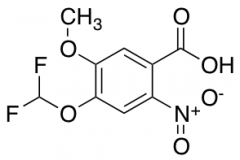 4-Difluoromethoxy-2-nitro5-methoxybenzoic Acid