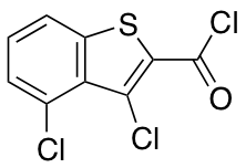 3,4-Dichloro-1-benzothiophene-2-carbonyl chloride