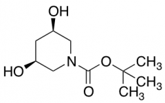 cis-3,5-Dihydroxy-piperidine-1-carboxylic Acid tert-Butyl Ester