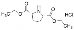 rel-2,5-Diethyl (2R,5R)-pyrrolidine-2,5-dicarboxylate Hydrochloride, trans