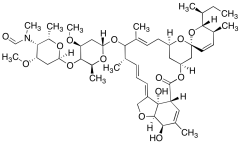 (4''R)-5-O-Demethyl-4''-deoxy-4''-(formylmethylamino)avermectin A1a