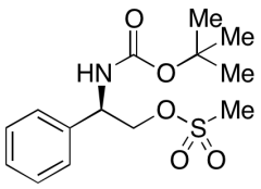 1,1-Dimethylethyl (R)-[2-[(methylsulfonyl)oxy]-1-phenylethyl]Carbamate