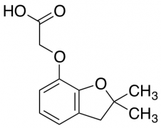 [(2,2-Dimethyl-2,3-dihydro-1-benzofuran-7-yl)oxy]acetic Acid