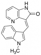 (3E)-3-[(1-Methylindol-3-yl)methylidene]-1H-pyrrolo[3,2-b]pyridin-2-one