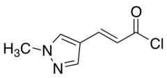 (2E)-3-(1-methyl-1H-pyrazol-4-yl)acryloyl chloride