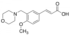 (2E)-3-[4-Methoxy-3-(morpholin-4-ylmethyl)phenyl]acrylic Acid