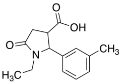 1-Ethyl-2-(3-methylphenyl)-5-oxopyrrolidine-3-carboxylic Acid