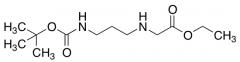 Ethyl 2-[3-[(2-Methylpropan-2-yl)oxycarbonylamino]propylamino]acetate