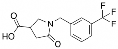 5-Oxo-1-{[3-(trifluoromethyl)phenyl]methyl}pyrrolidine-3-carboxylic Acid