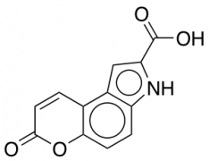 7-Oxo-3,7-dihydropyrano[3,2-e]indole-2-carboxylic Acid