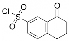 8-Oxo-5,6,7,8-tetrahydronaphthalene-2-sulfonyl Chloride