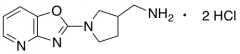 [(1-[1,3]Oxazolo[4,5-b]pyridin-2-yl-3-pyrrolidinyl)methyl]amine Dihydrochloride