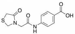 4-[2-(4-Oxo-1,3-thiazolidin-3-yl)acetamido]benzoic Acid