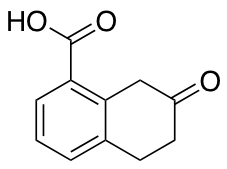 7-oxo-5,6,7,8-tetrahydronaphthalene-1-carboxylic acid