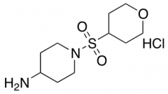 1-(oxane-4-sulfonyl)piperidin-4-amine hydrochloride