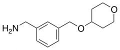 {3-[(oxan-4-yloxy)methyl]phenyl}methanamine